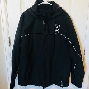 Men’s black ski coat Large NWOT